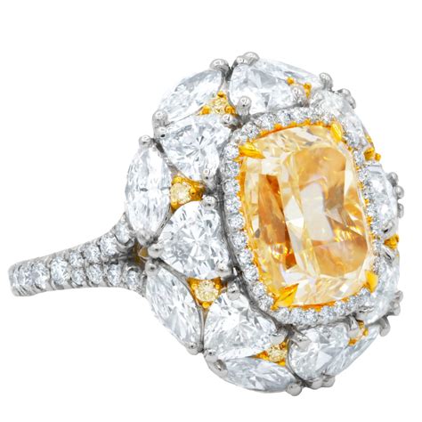 cartier yellow diamond